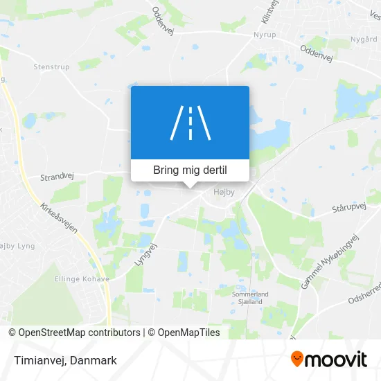 Timianvej kort