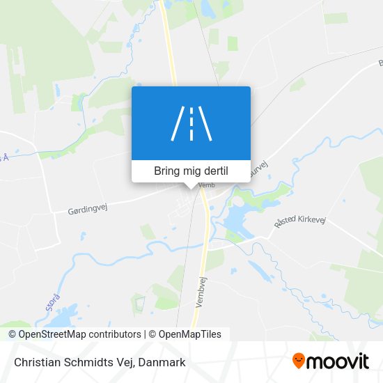 Christian Schmidts Vej kort