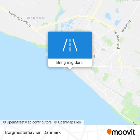 Borgmesterhavnen kort