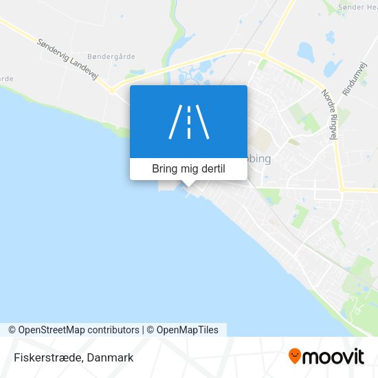 Fiskerstræde kort