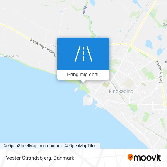 Vester Strandsbjerg kort