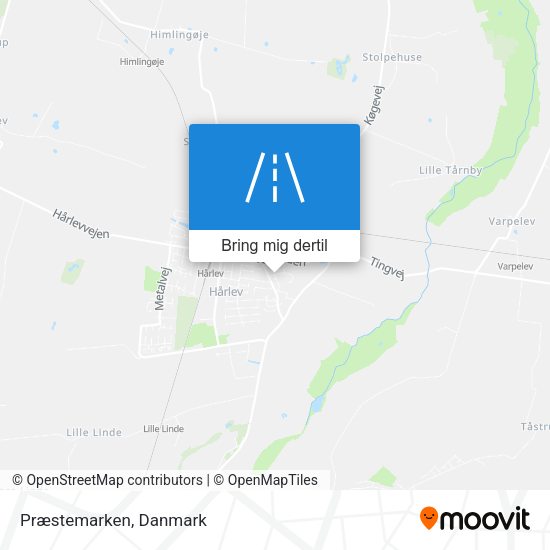 Præstemarken kort
