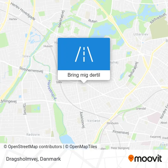 Dragsholmvej kort