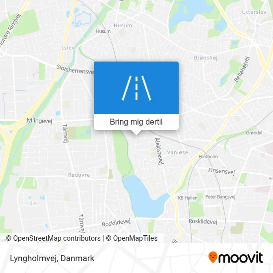 Lyngholmvej kort