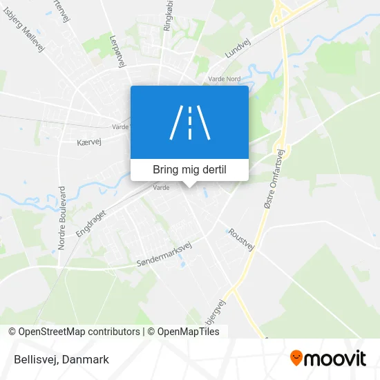Bellisvej kort