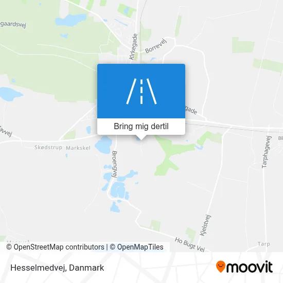 Hesselmedvej kort