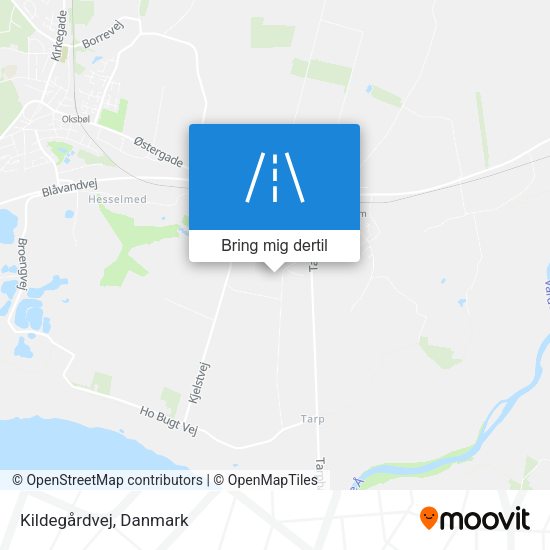 Kildegårdvej kort