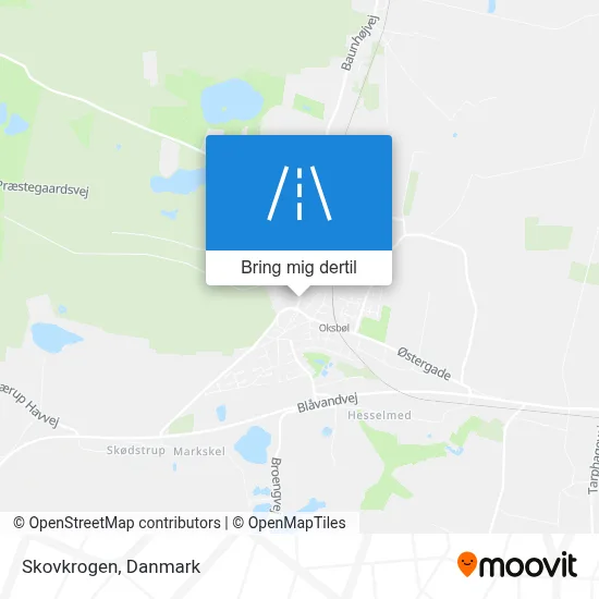 Skovkrogen kort