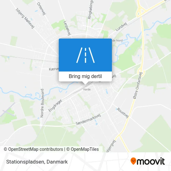 Stationspladsen kort