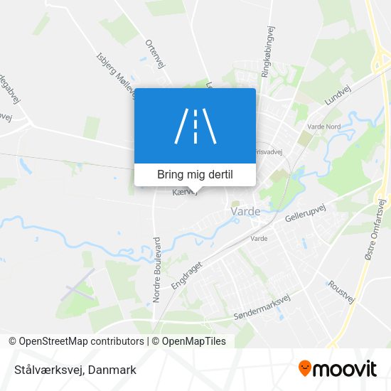Stålværksvej kort