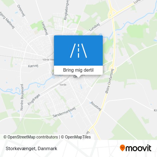 Storkevænget kort