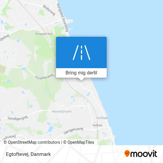 Egtoftevej kort