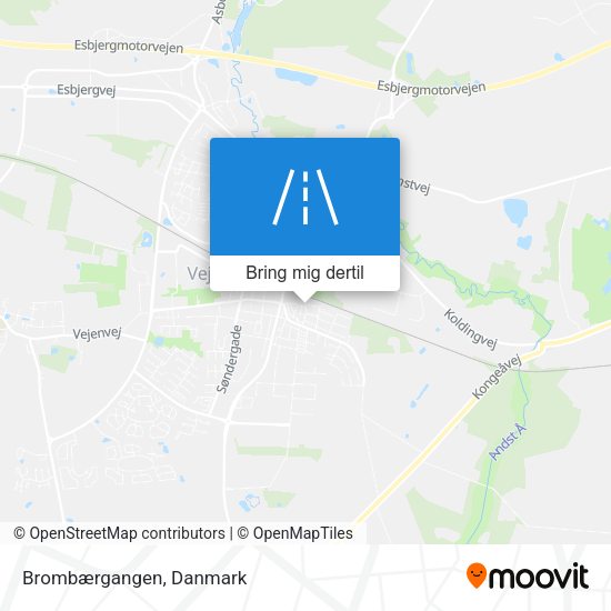 Brombærgangen kort