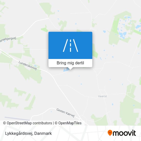 Lykkegårdsvej kort