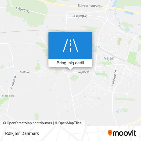 Rølkjær kort