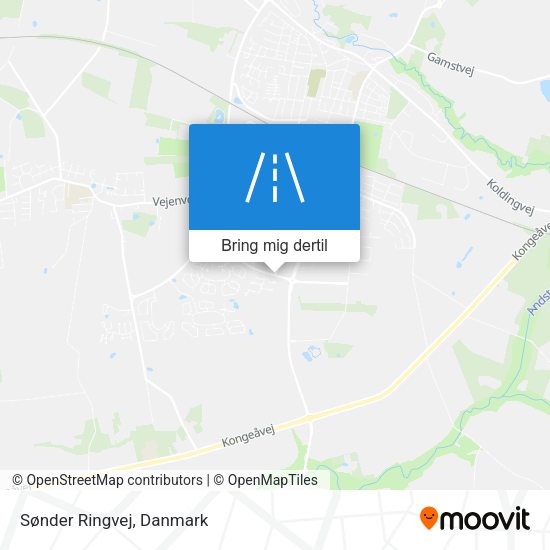 Sønder Ringvej kort