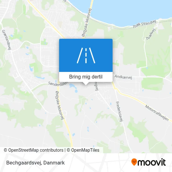 Bechgaardsvej kort
