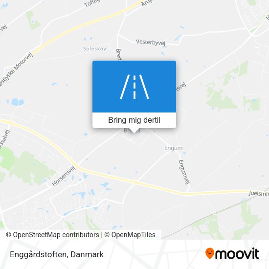 Enggårdstoften kort