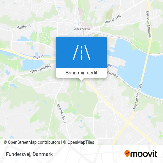 Fundersvej kort