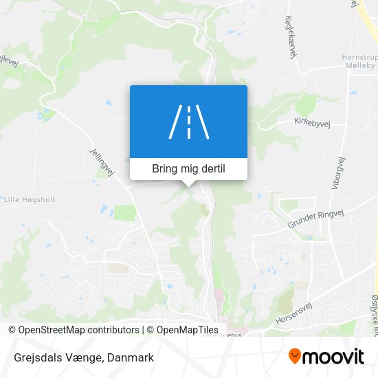 Grejsdals Vænge kort