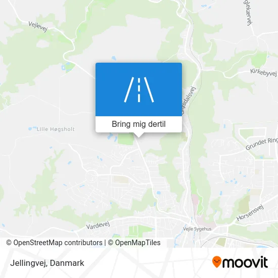 Jellingvej kort
