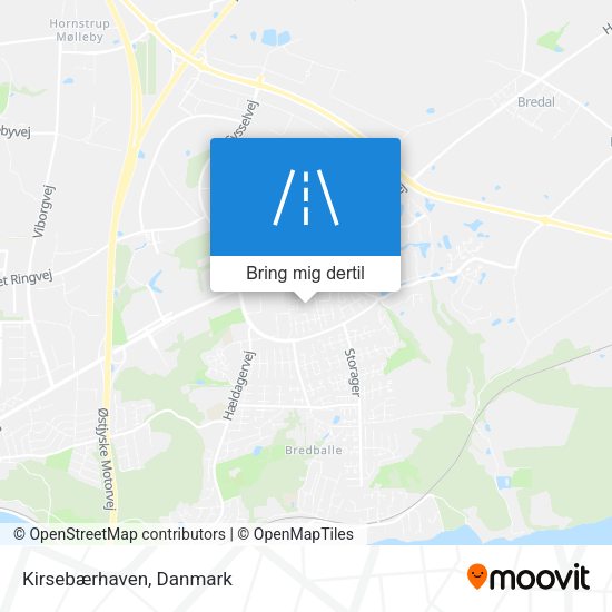 Kirsebærhaven kort