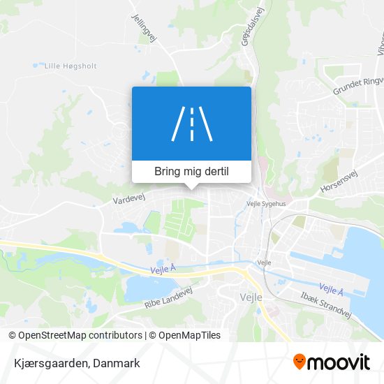 Kjærsgaarden kort