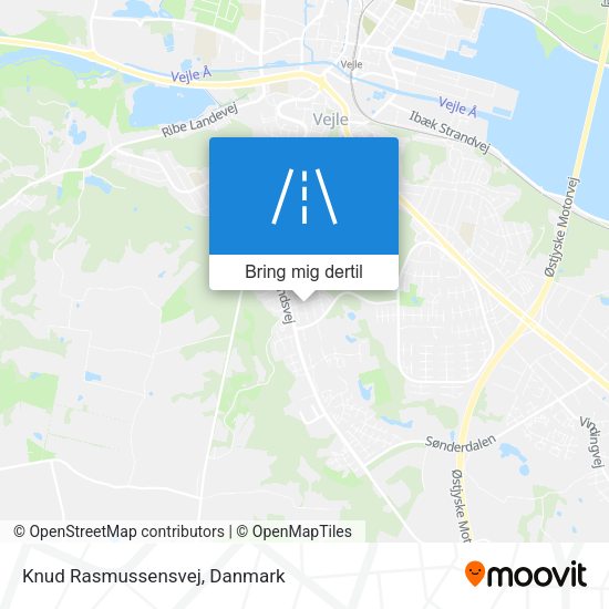 Knud Rasmussensvej kort