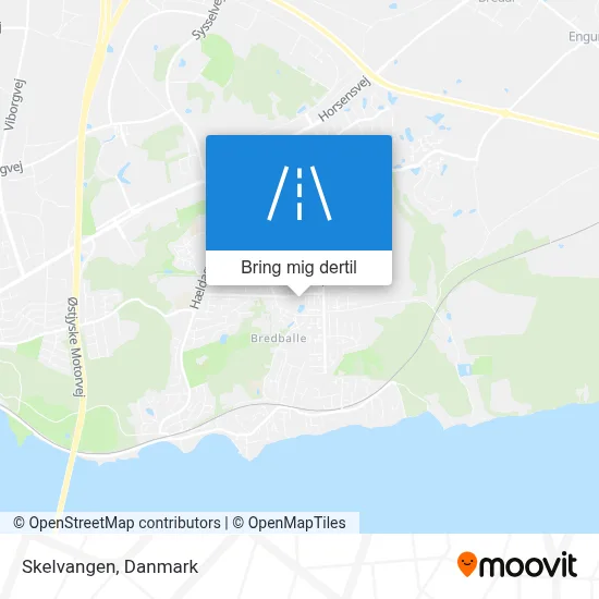 Skelvangen kort