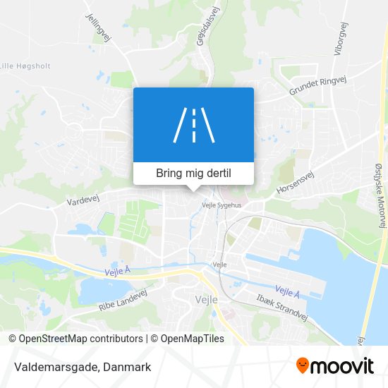 Valdemarsgade kort