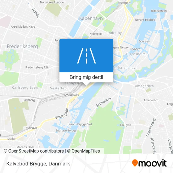 Kalvebod Brygge kort