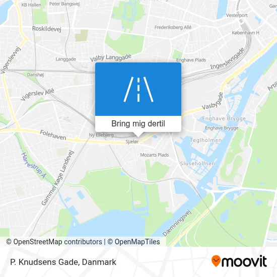 P. Knudsens Gade kort