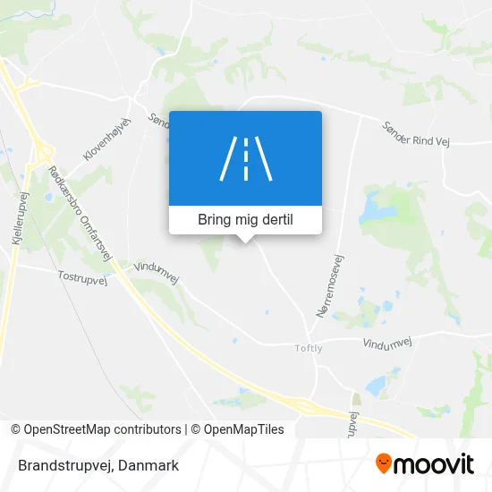 Brandstrupvej kort