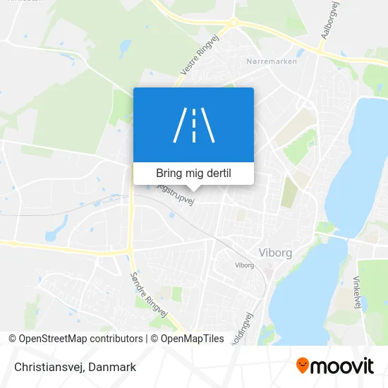 Christiansvej kort