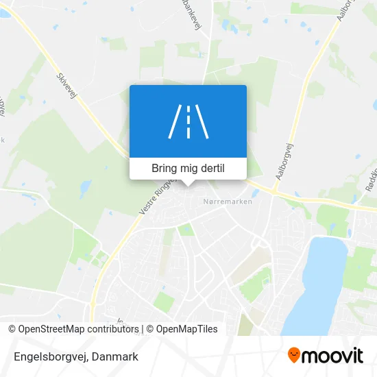Engelsborgvej kort