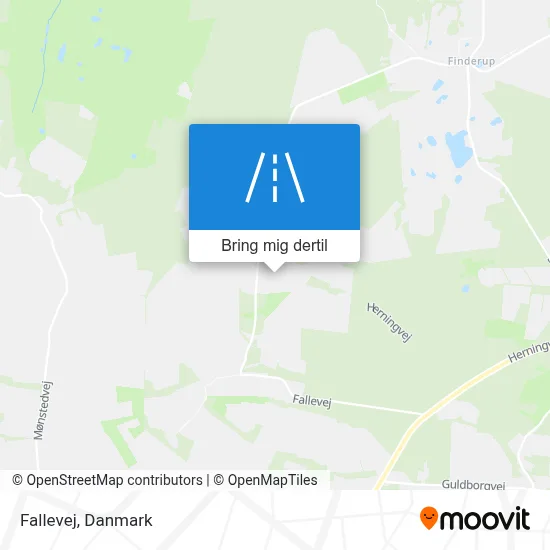 Fallevej kort