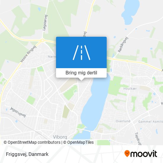 Friggsvej kort