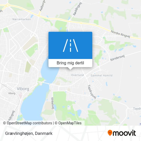 Grævlinghøjen kort
