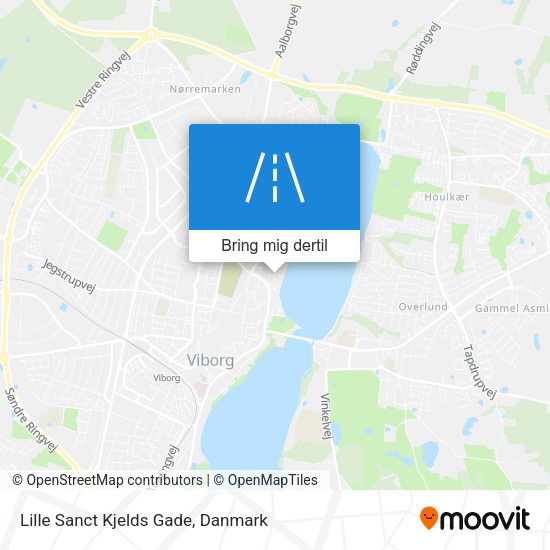 Lille Sanct Kjelds Gade kort