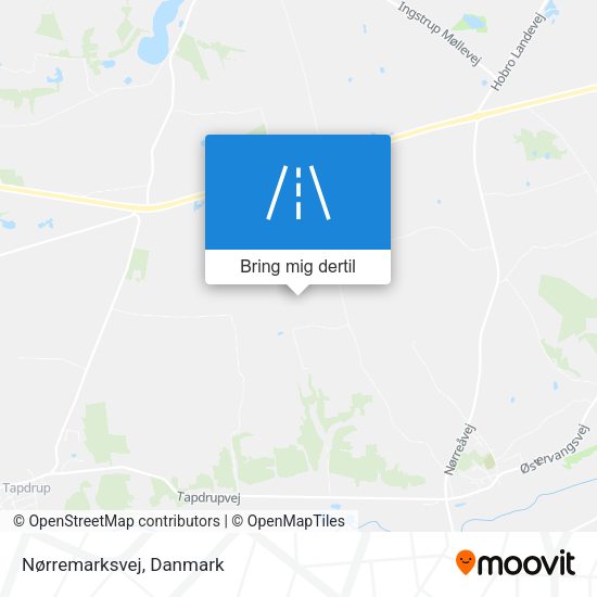 Nørremarksvej kort