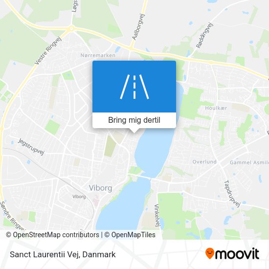 Sanct Laurentii Vej kort