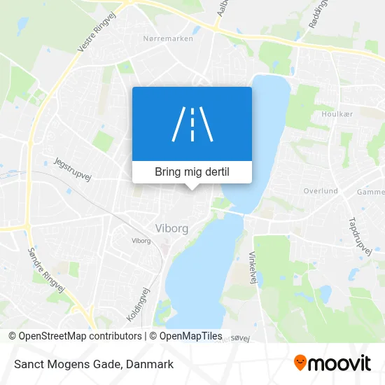 Sanct Mogens Gade kort