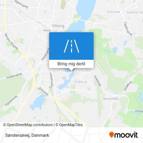 Søndersøvej kort