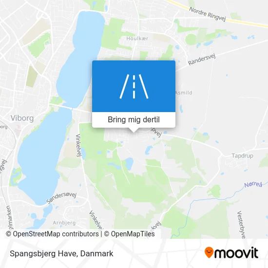 Spangsbjerg Have kort