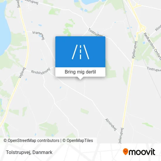 Tolstrupvej kort
