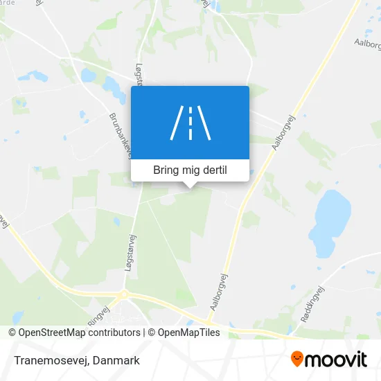Tranemosevej kort