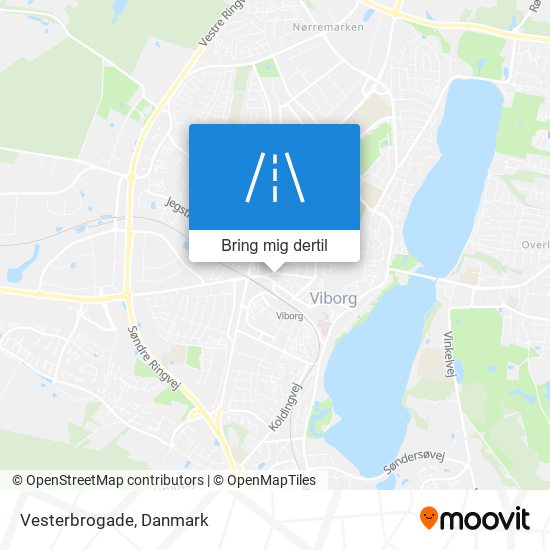 Vesterbrogade kort