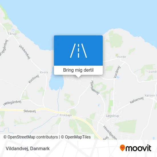 Vildandvej kort