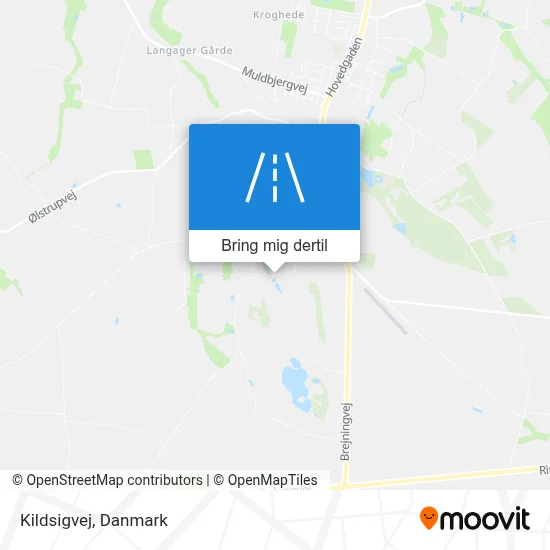 Kildsigvej kort