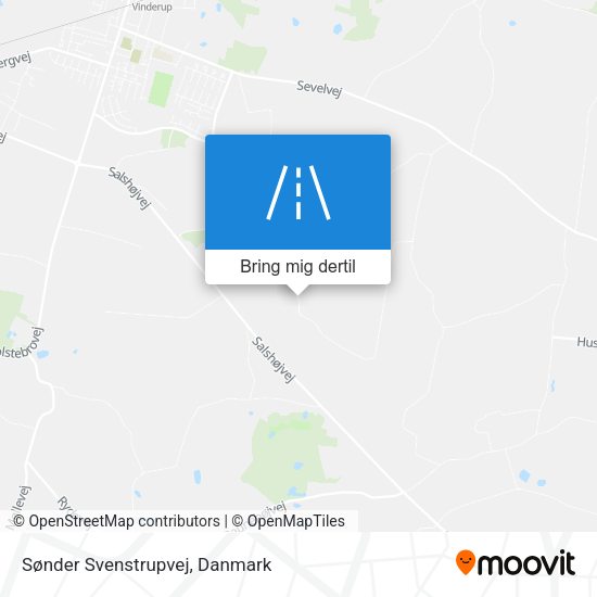 Sønder Svenstrupvej kort